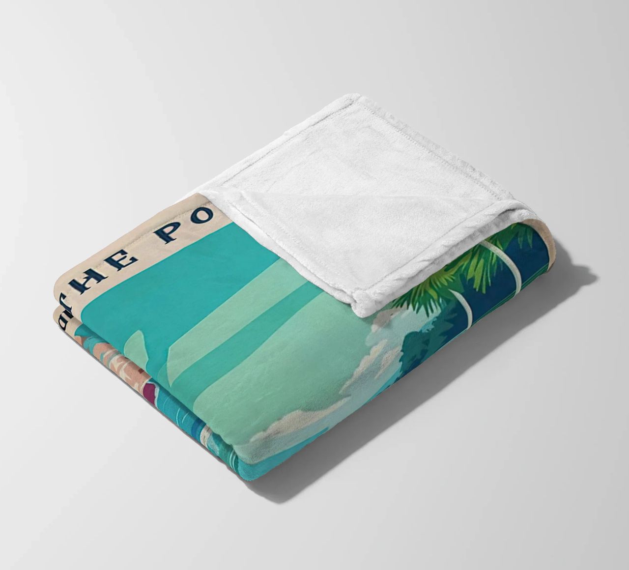 Into The Pool I Go To Lose My Mind Find my Soul fleece blanket by Christopher shop