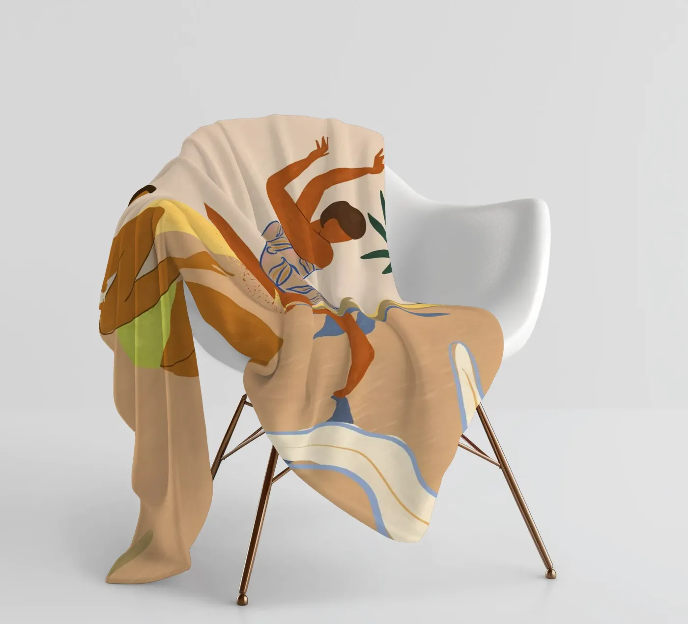 Summer Dance Fleecedecke von Arty Guava