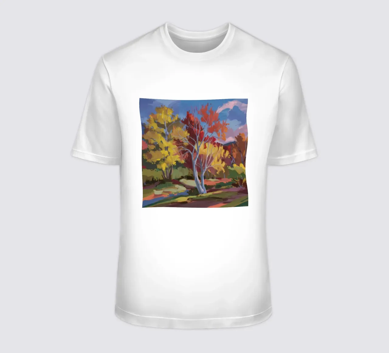 Passaggio d'autunno infuocato t-shirt da Celestial Harmony