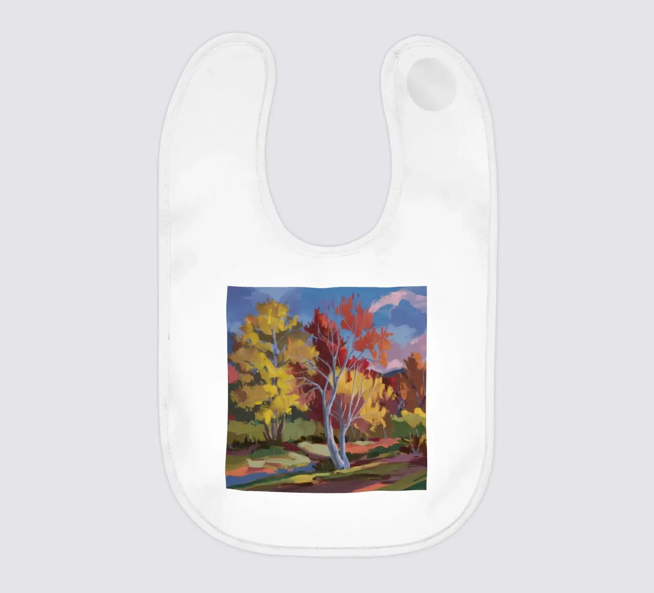 Passaggio d'autunno infuocato bavaglino da Celestial Harmony