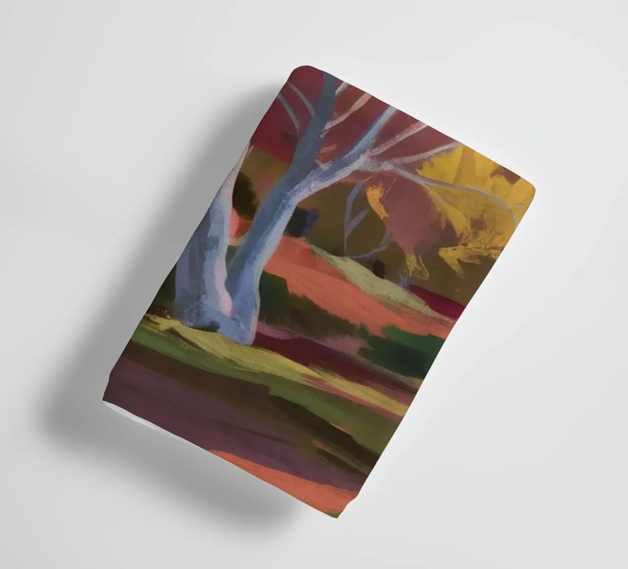 Passaggio d'autunno infuocato asciugamano da bagno da Celestial Harmony