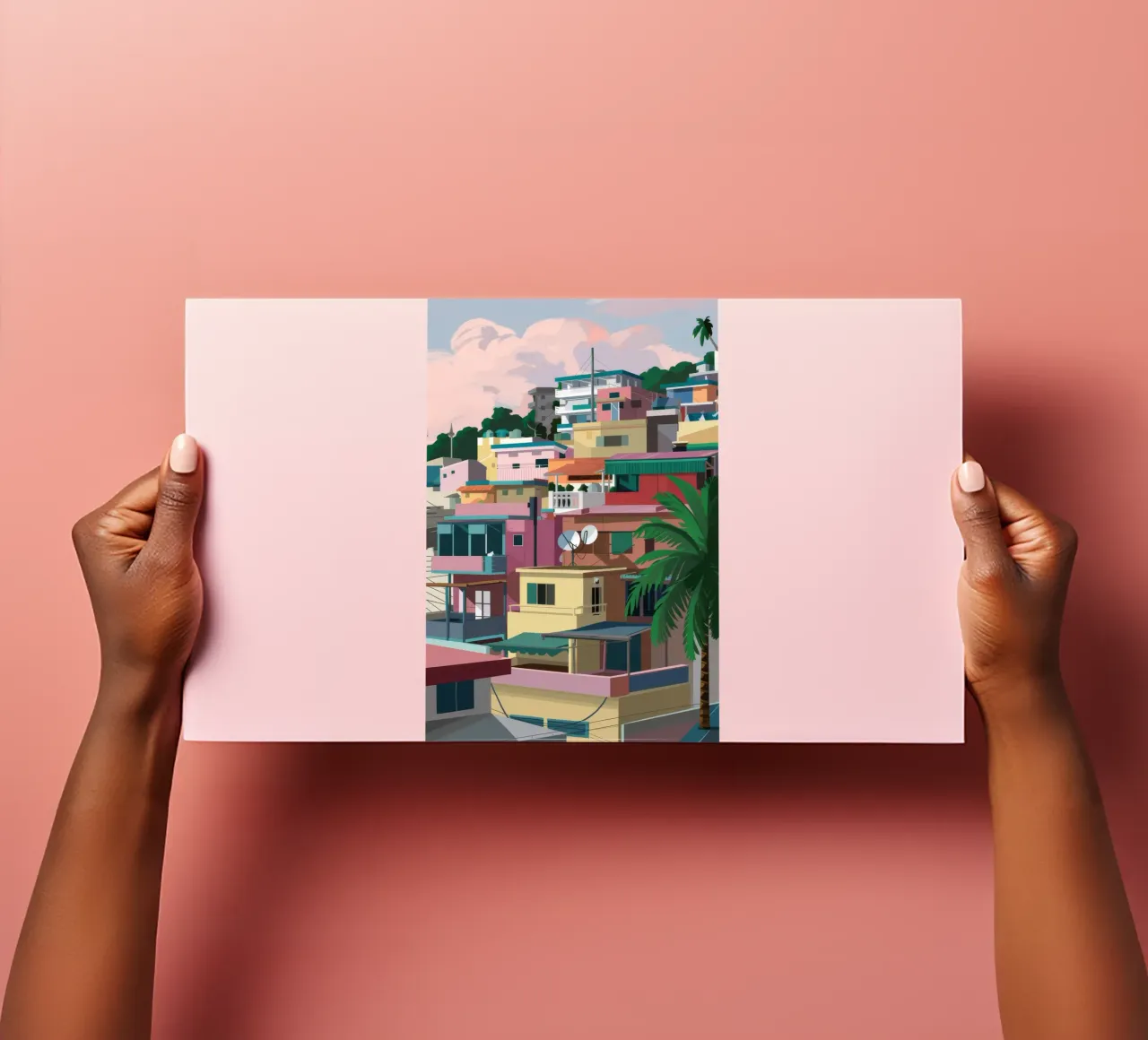 Favela on the Hill sticker sheet by Silk Palette
