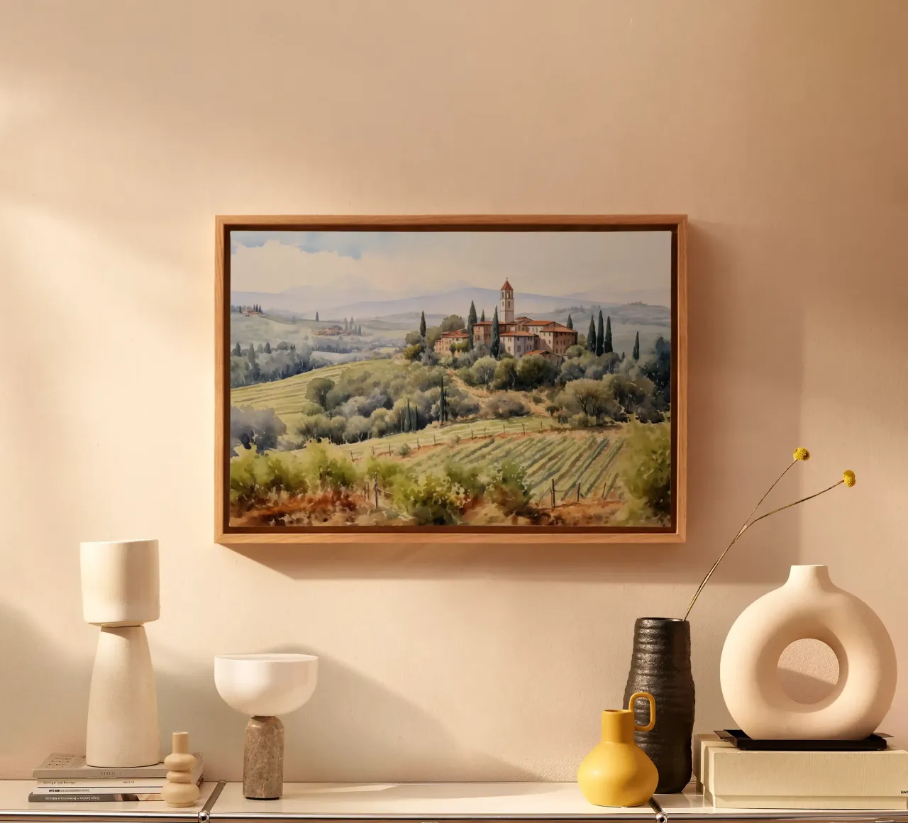 Wall-art by Imagine canvas with Floater frame by Imagine
