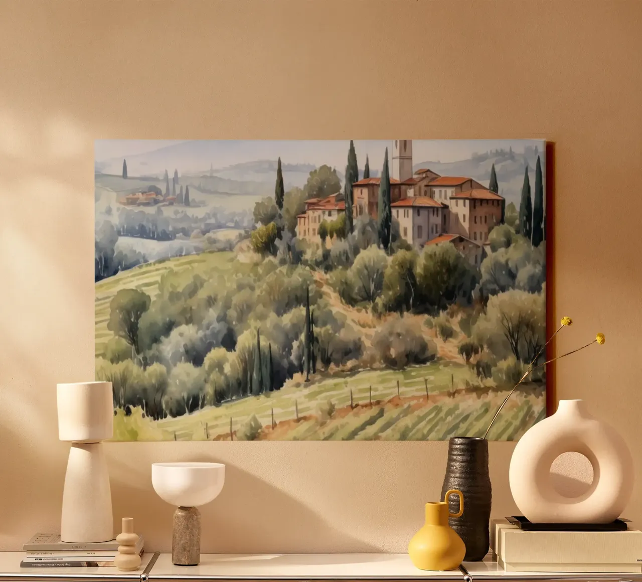 Wall-art by Imagine canvas with Floater frame by Imagine