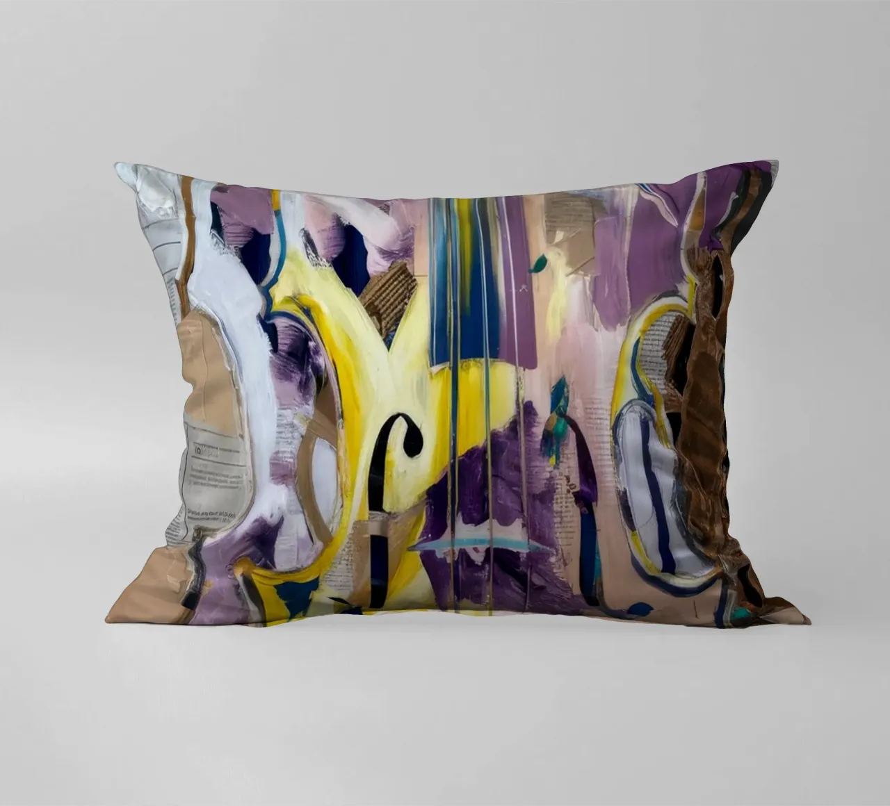 Graffiti Violin Harmony cuscino da Dream Spectrum