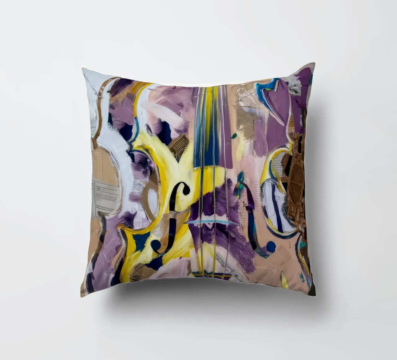 Graffiti Violin Harmony cuscino da Dream Spectrum