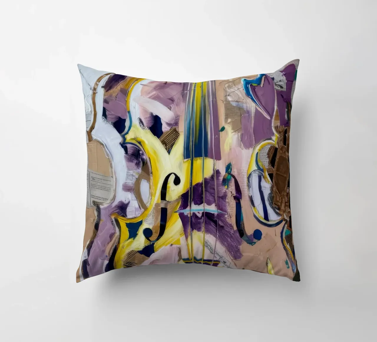 Graffiti Violin Harmony cuscino da Dream Spectrum