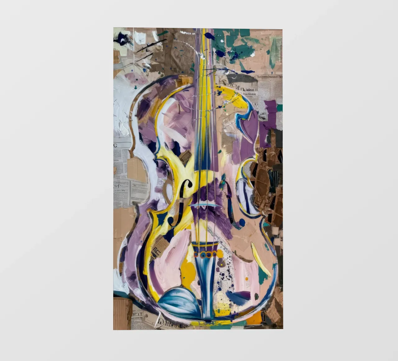 Graffiti Violin Harmony telo in pvc da Dream Spectrum