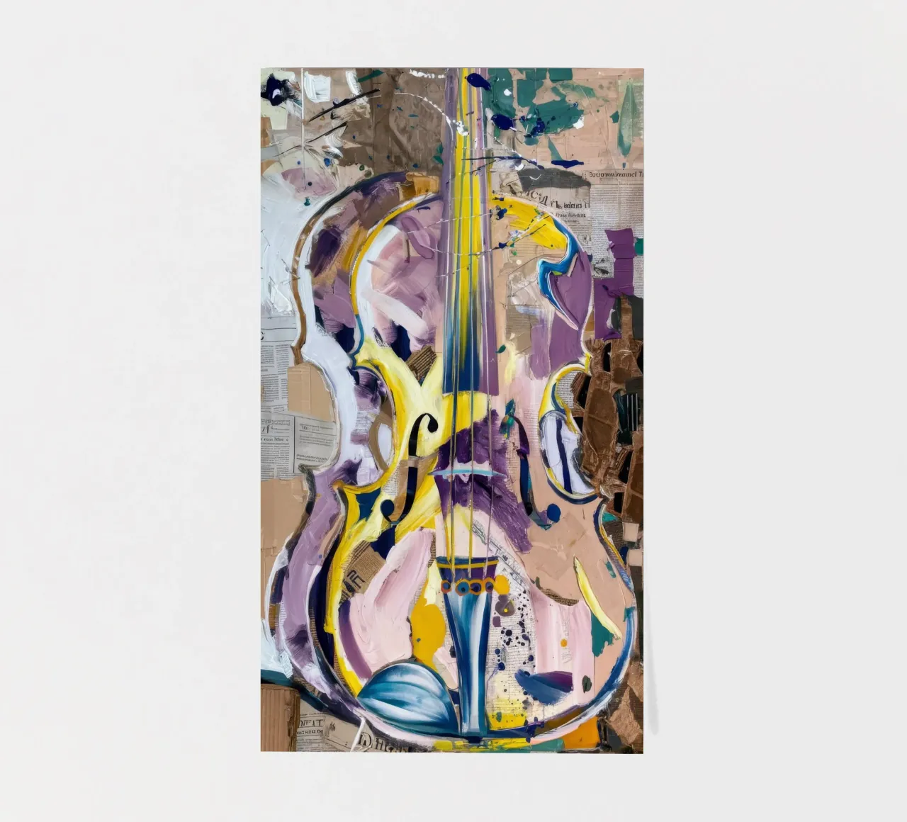 Graffiti Violin Harmony foglio adesivo da Dream Spectrum
