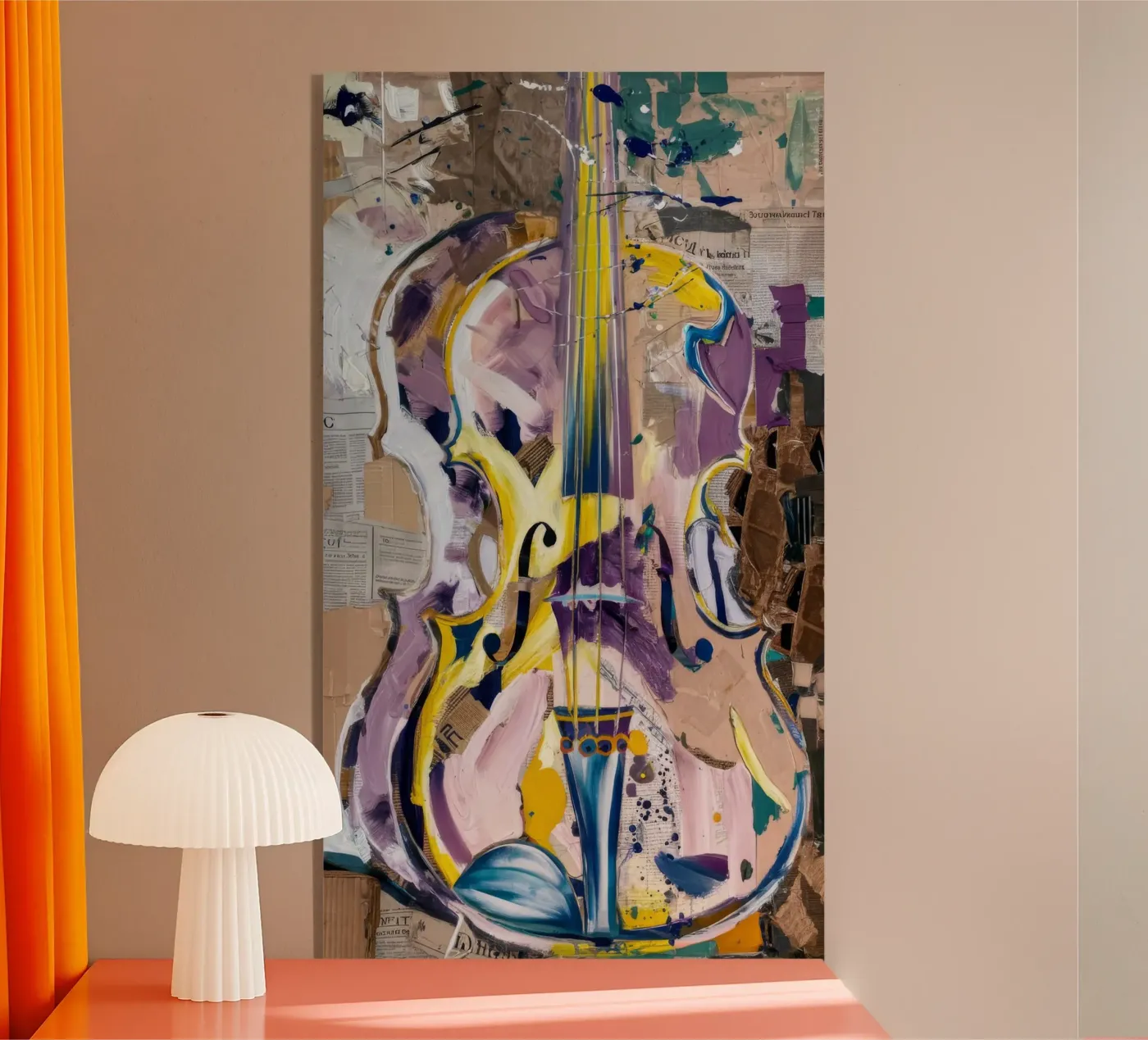 Graffiti Violin Harmony plexiglass da Dream Spectrum