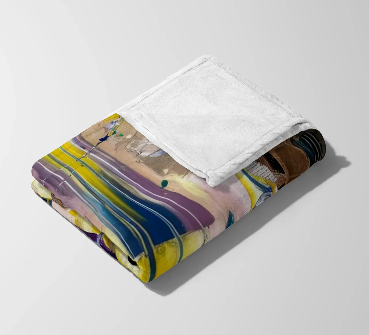 Graffiti Violin Harmony coperta in pile da Dream Spectrum