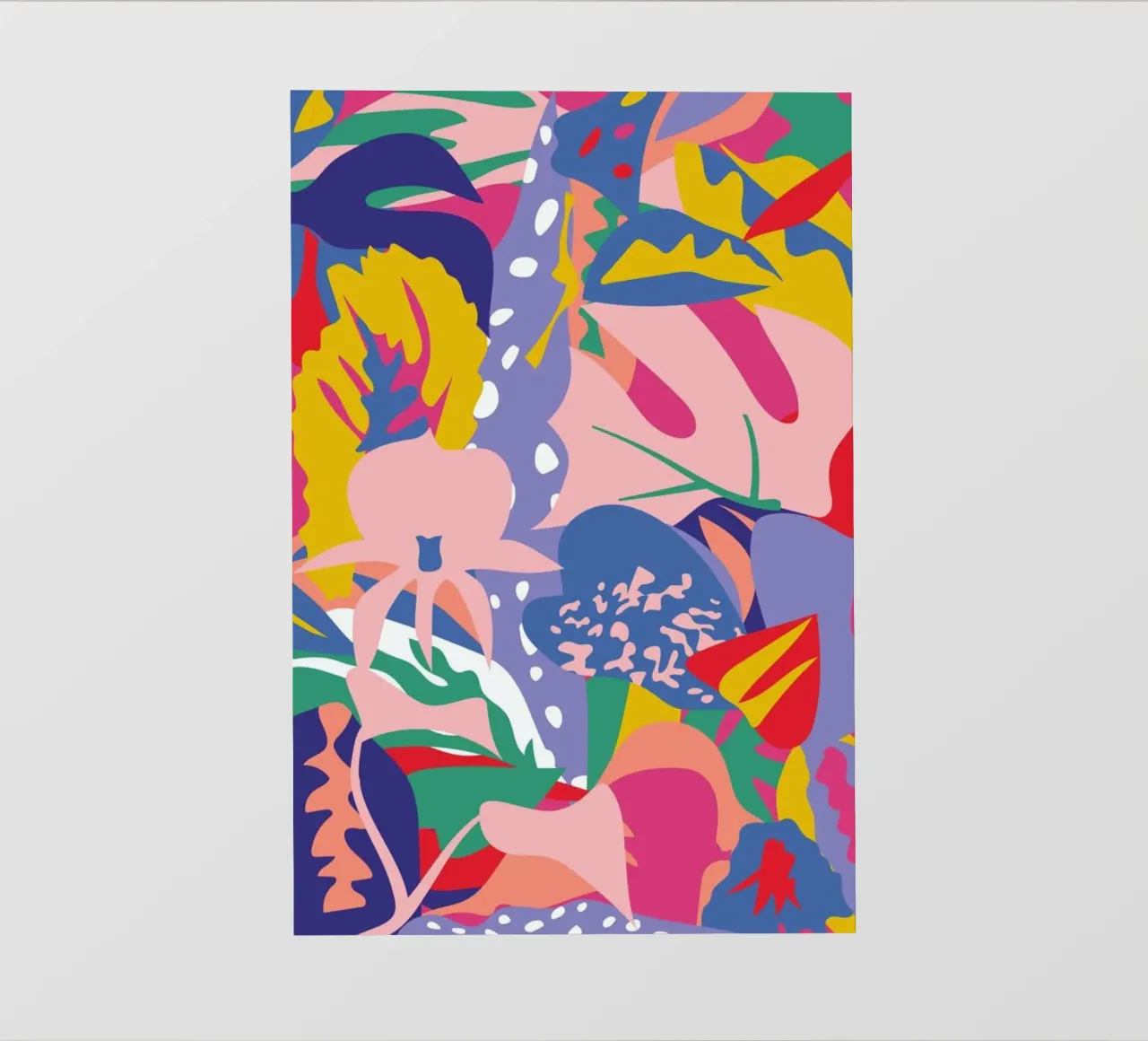 Wild Bloom telo in pvc da Mariery Young