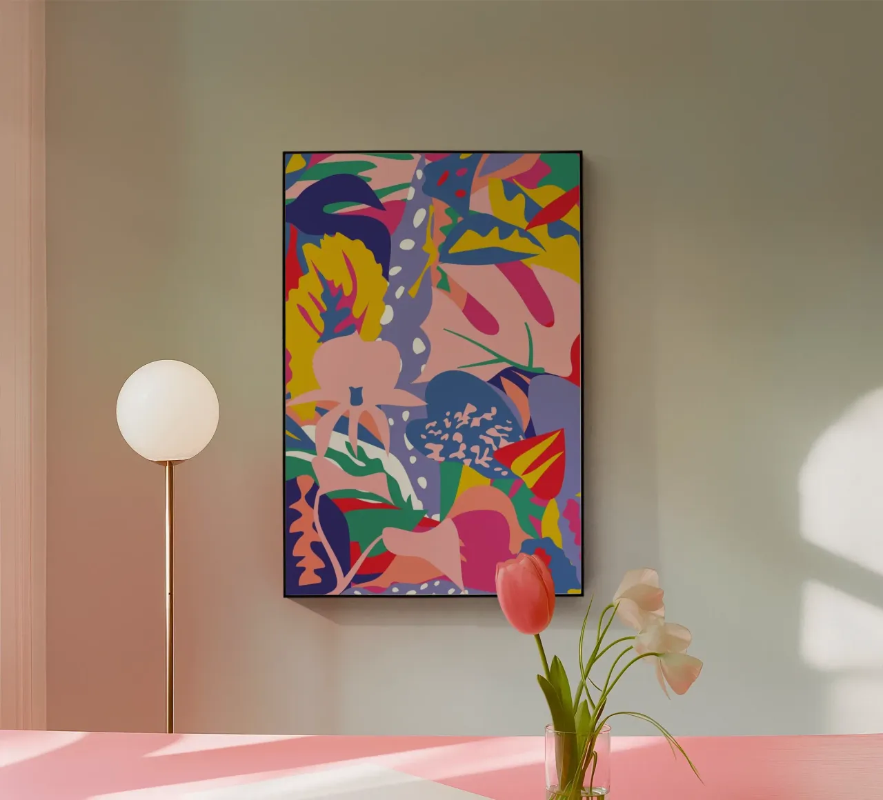 Wild Bloom plexiglass da Mariery Young