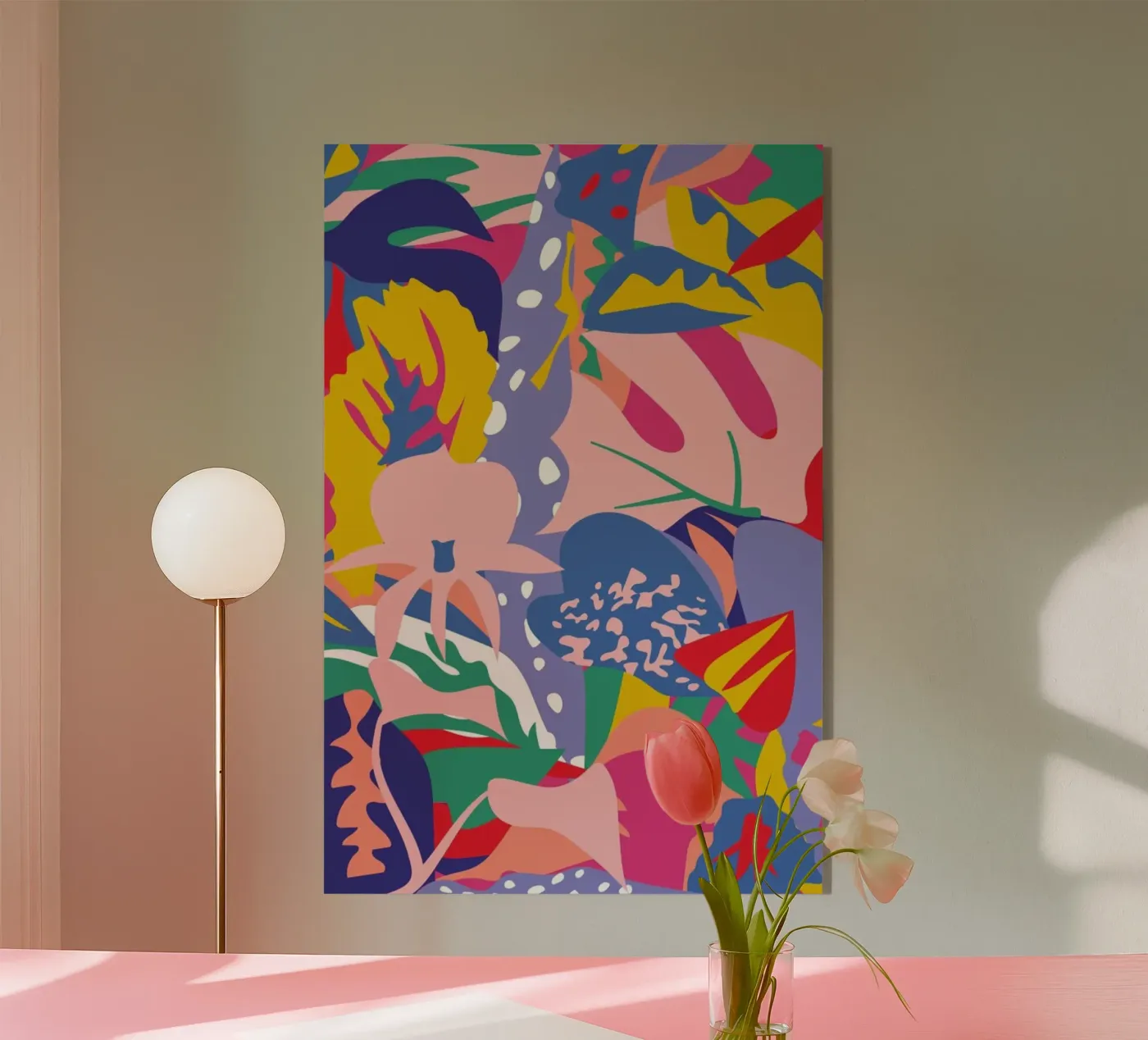Wild Bloom plexiglass da Mariery Young