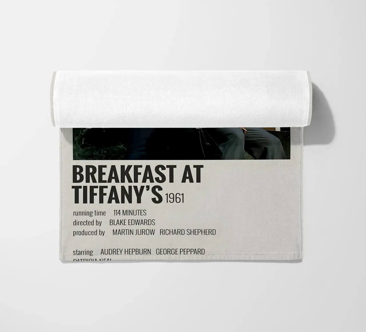 BREAKFAST AT TIFFANY'S 1961 telo mare da MVFminimalist