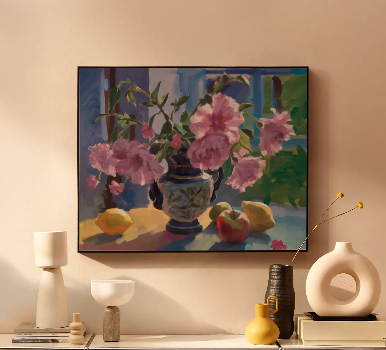 Luce da finestra Peony plexiglass da Celestial Harmony