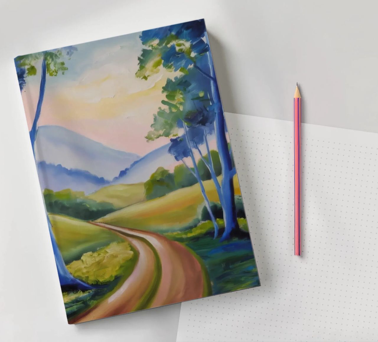 Twilight Path Journey notebook by Dream Spectrum