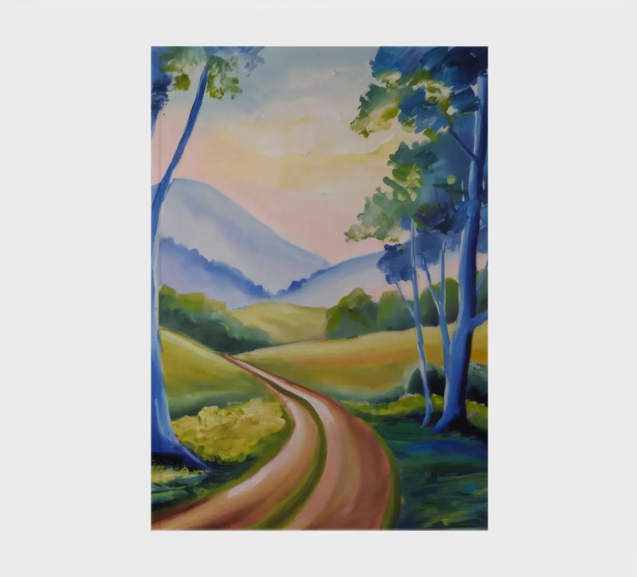 Twilight Path Journey notebook by Dream Spectrum