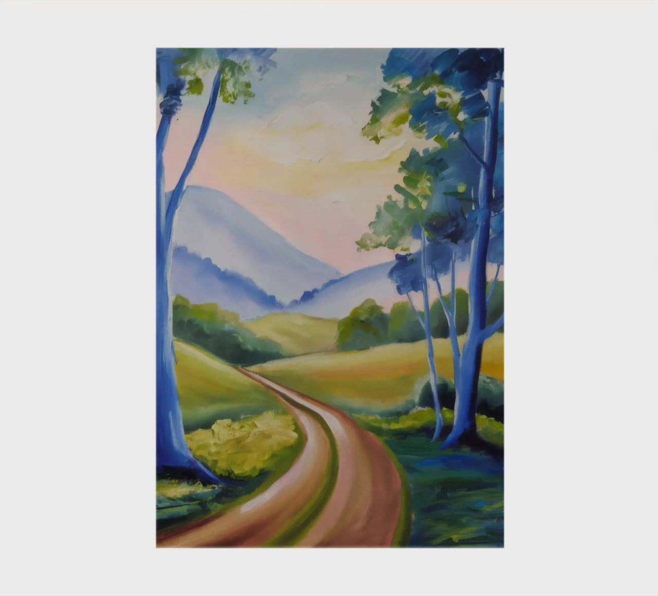 Twilight Path Journey notebook by Dream Spectrum