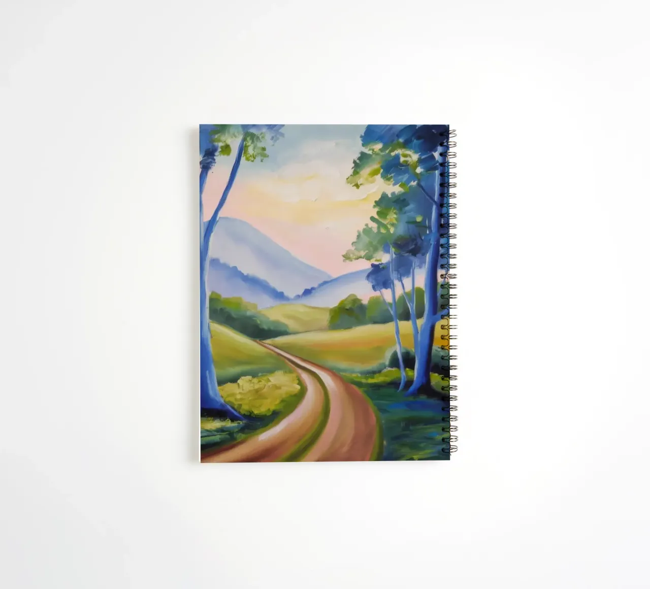 Twilight Path Journey spiral notebook by Dream Spectrum
