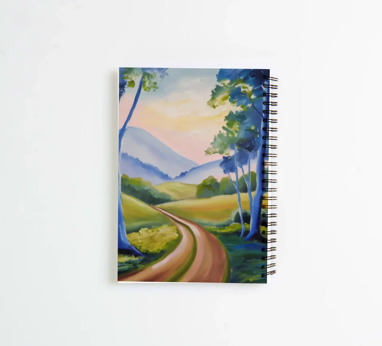 Twilight Path Journey spiral notebook by Dream Spectrum