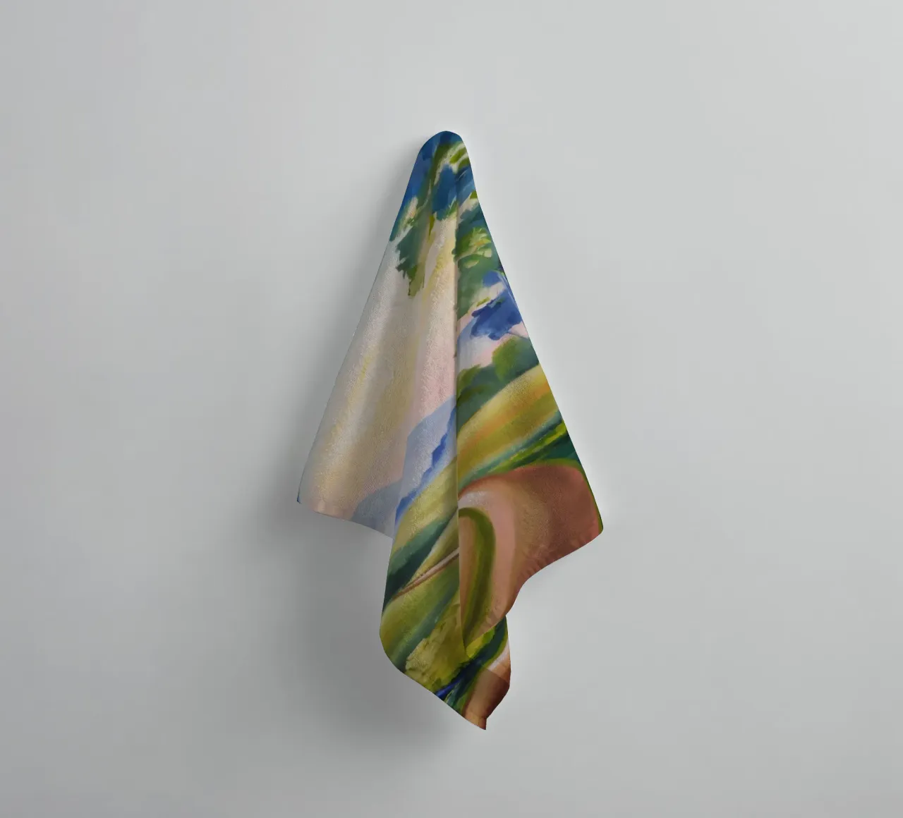 Twilight Path Journey towel by Dream Spectrum