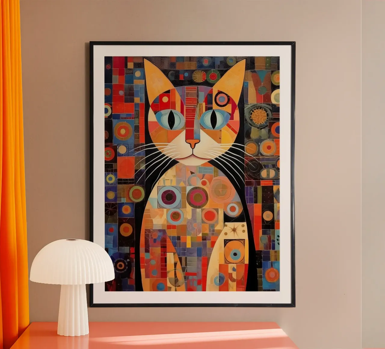 Arte da parete di Imagine poster con telaio in alluminio da Imagine