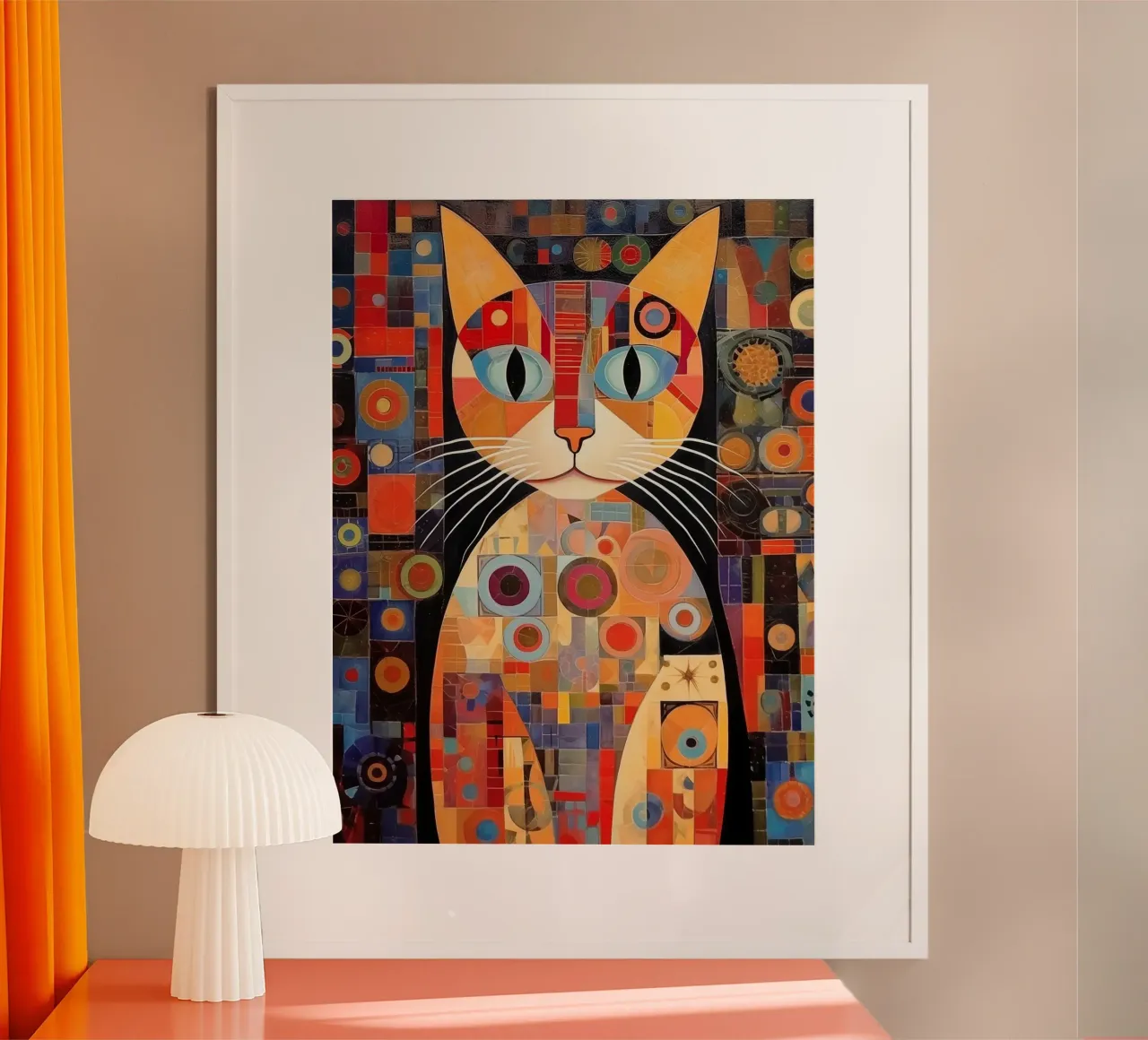 Arte da parete di Imagine poster con telaio in alluminio da Imagine