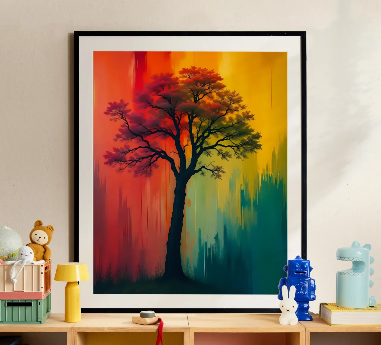 Albero_di_pittura_1 poster da Farb- und Blütenzauber by LK