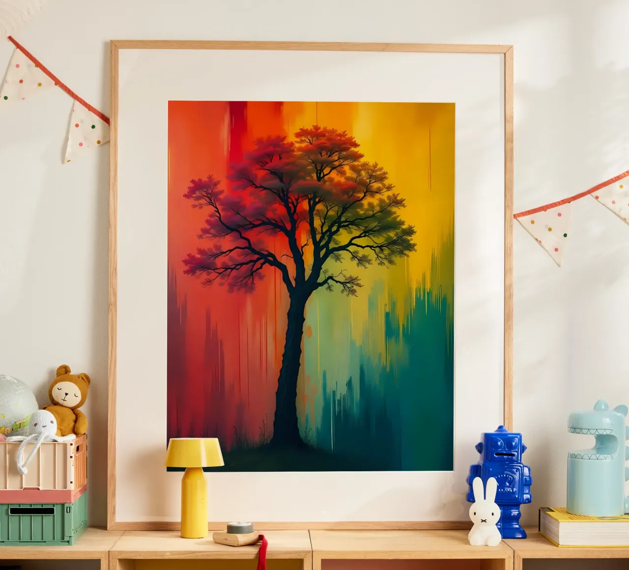Albero_di_pittura_1 poster da Farb- und Blütenzauber by LK