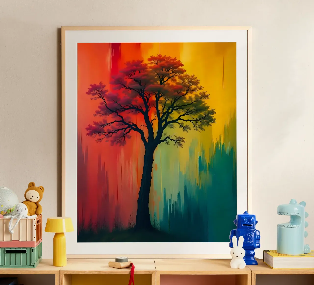 Albero_di_pittura_1 poster da Farb- und Blütenzauber by LK