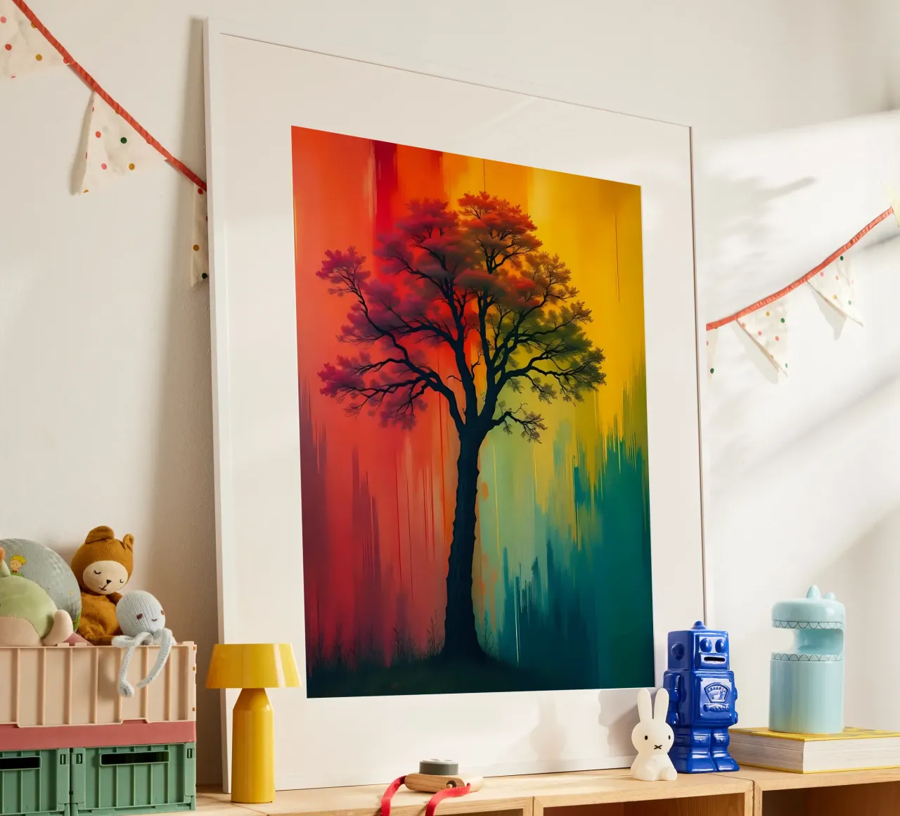 Albero_di_pittura_1 poster da Farb- und Blütenzauber by LK
