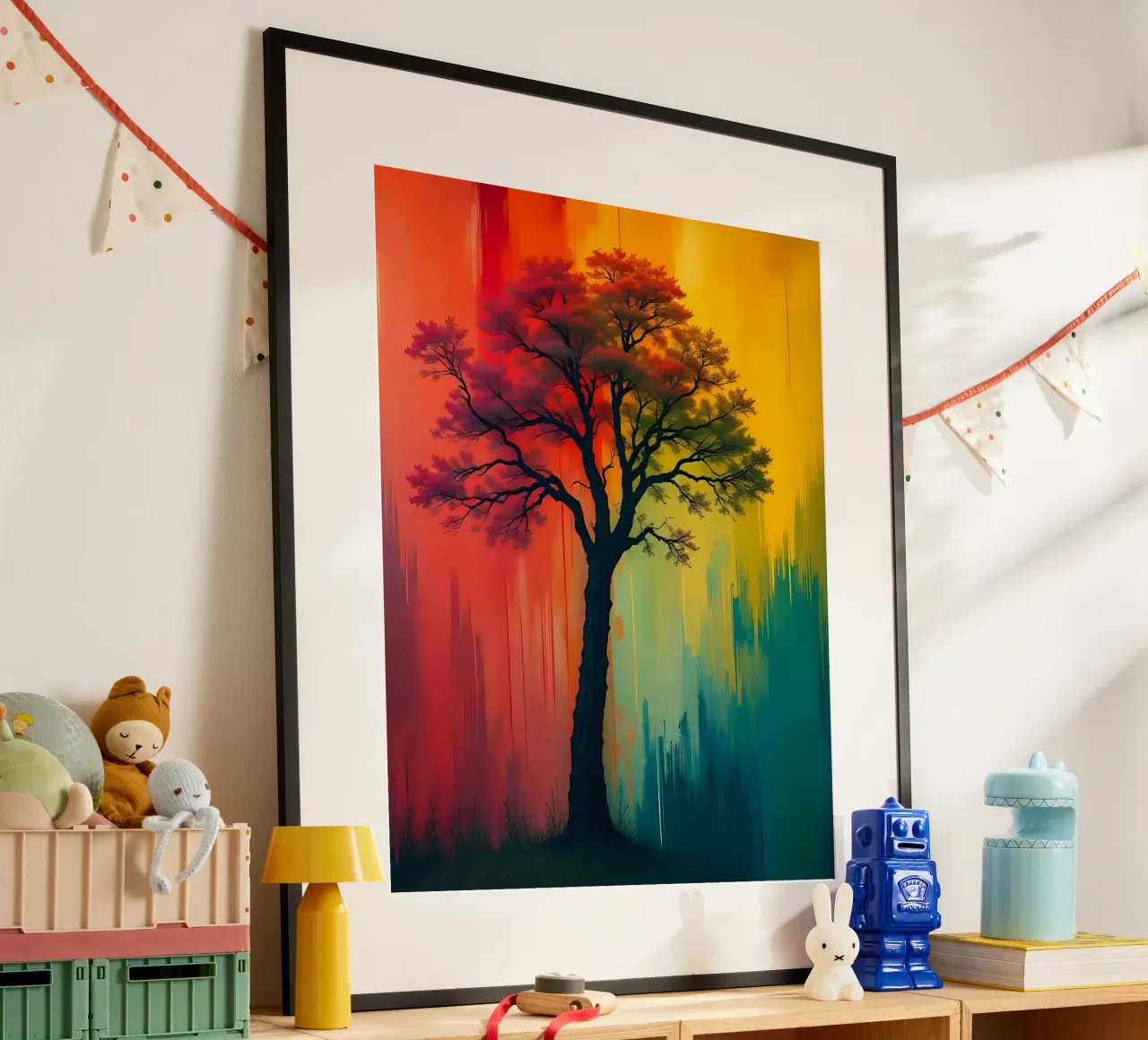 Albero_di_pittura_1 poster da Farb- und Blütenzauber by LK