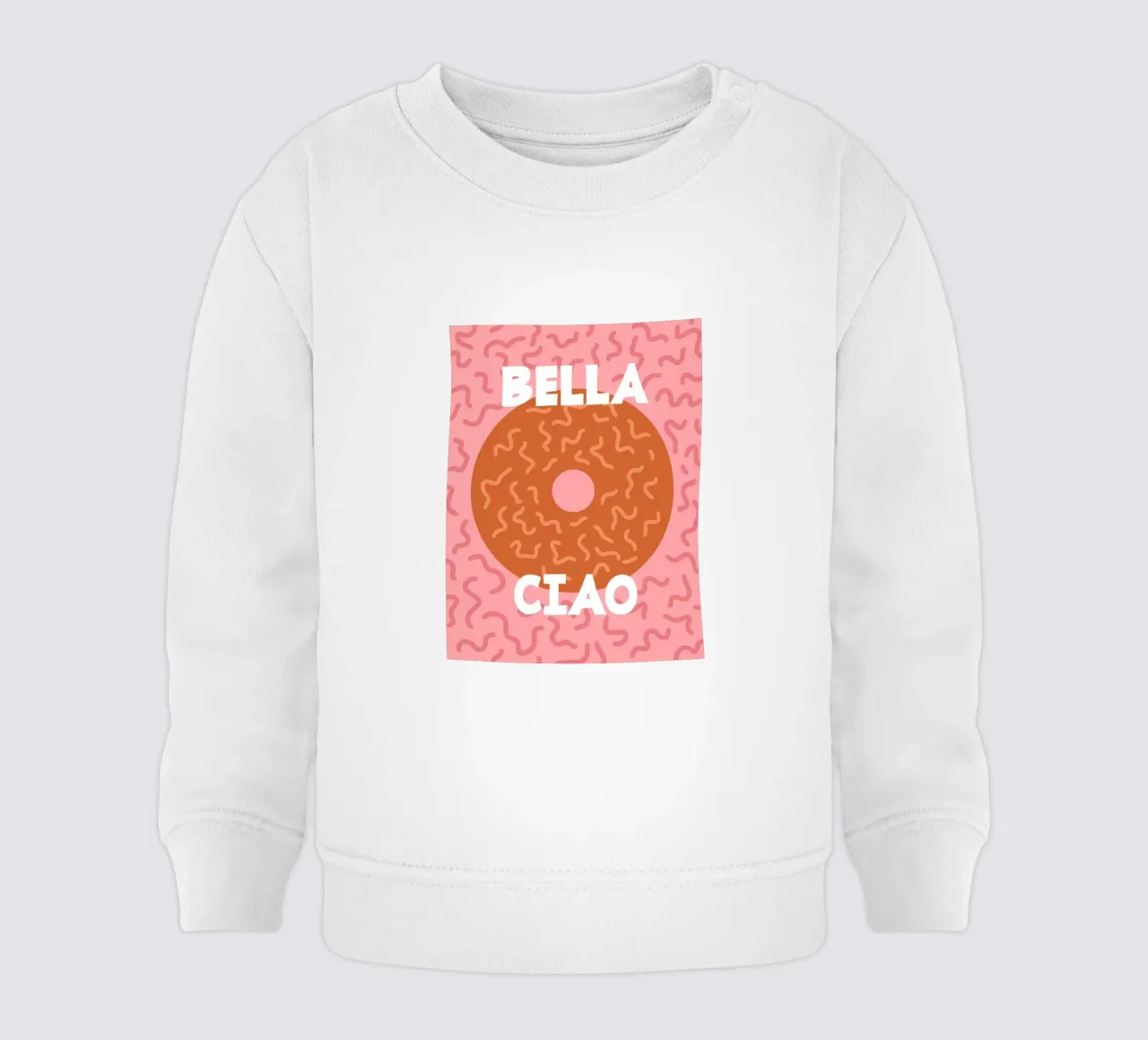 Bella Ciao baby sweatshirt van MODERN NUANCE