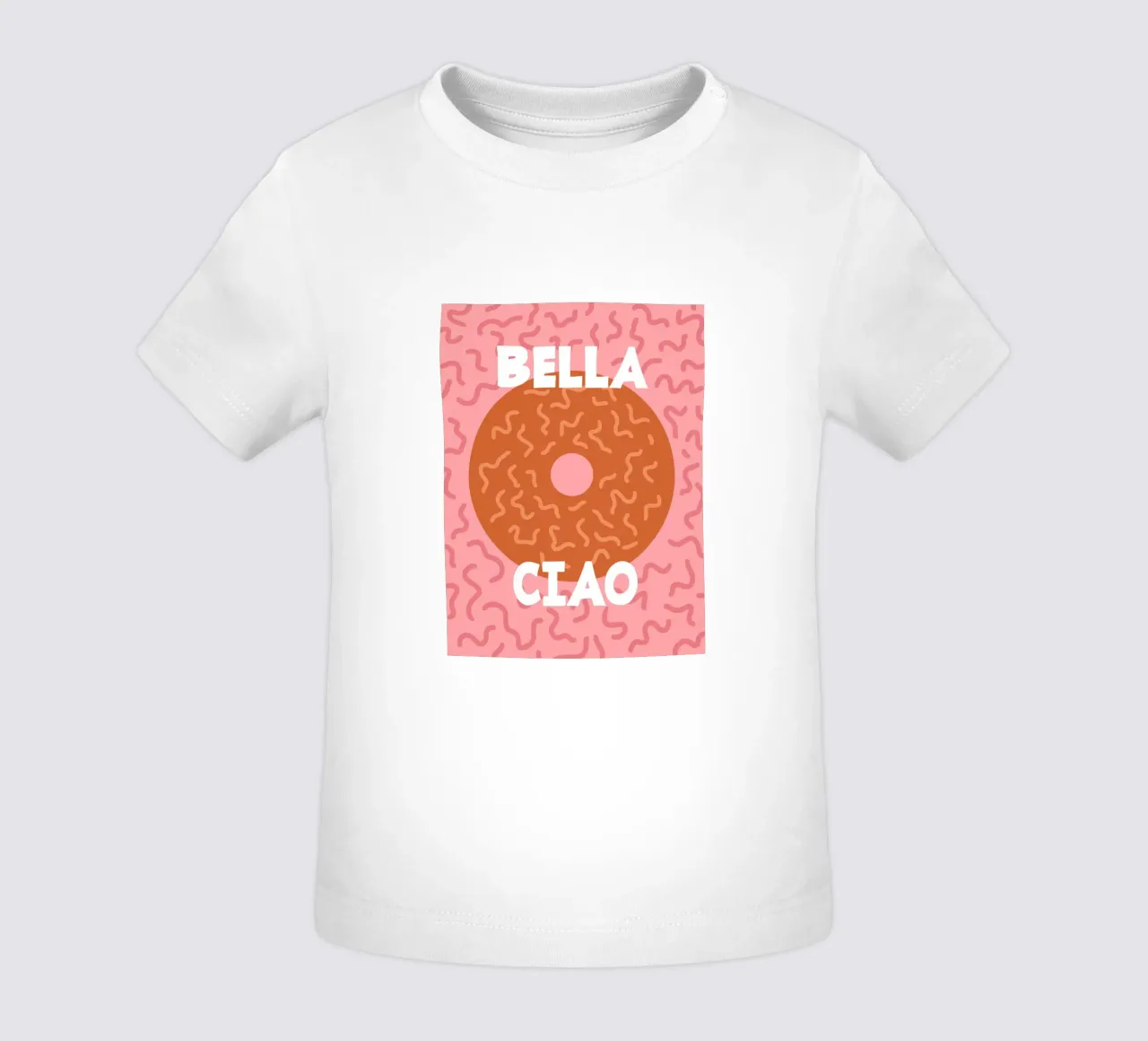 Bella Ciao maglietta neonato da MODERN NUANCE