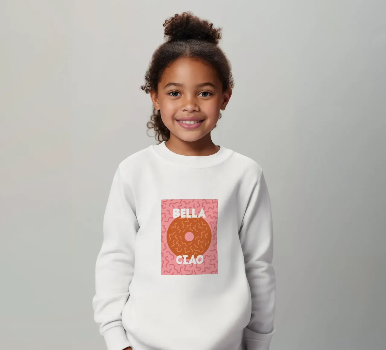 Bella Ciao felpa bambino da MODERN NUANCE