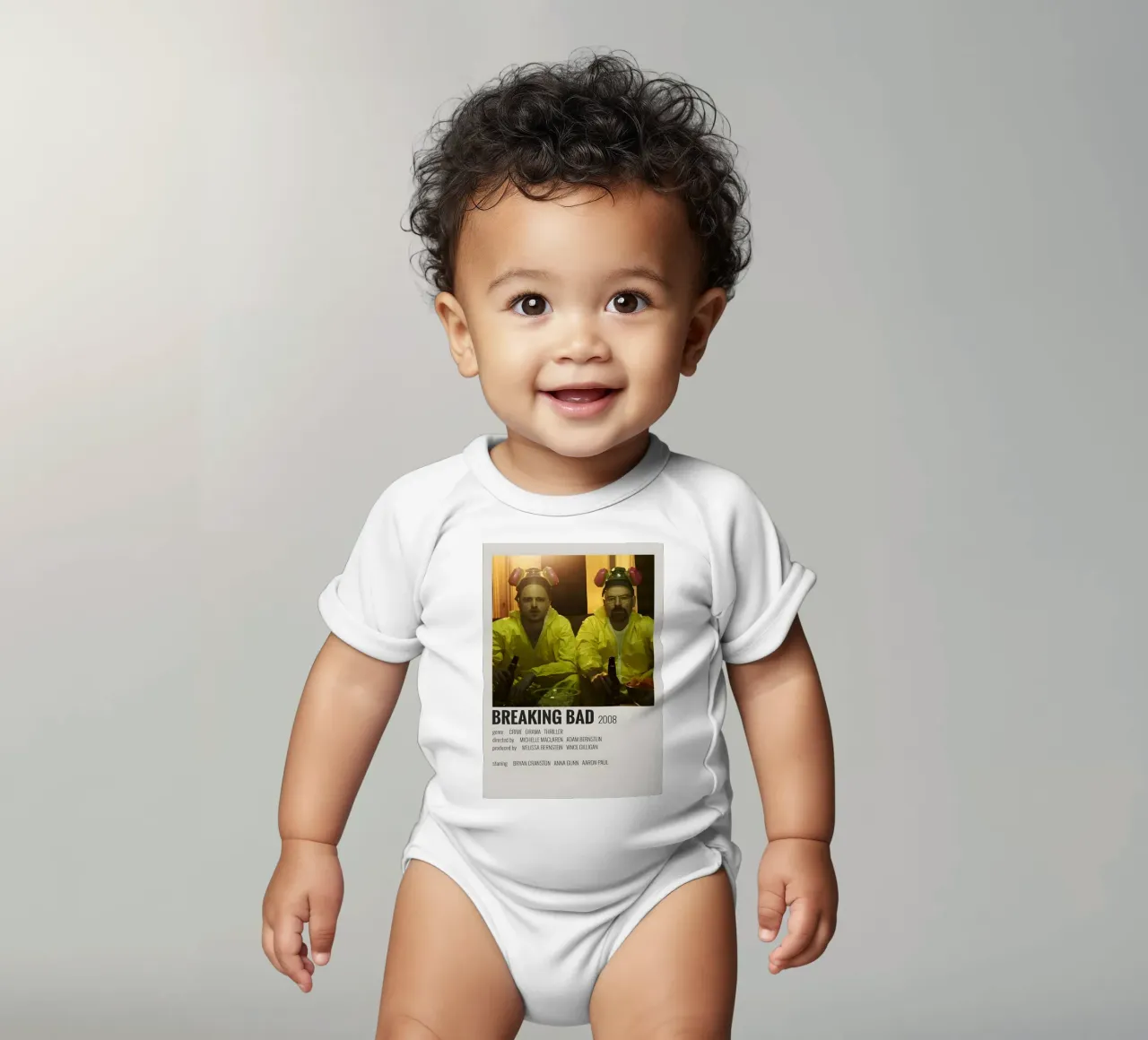 BREAKING BAD 2008 body bébé de MVFminimalist
