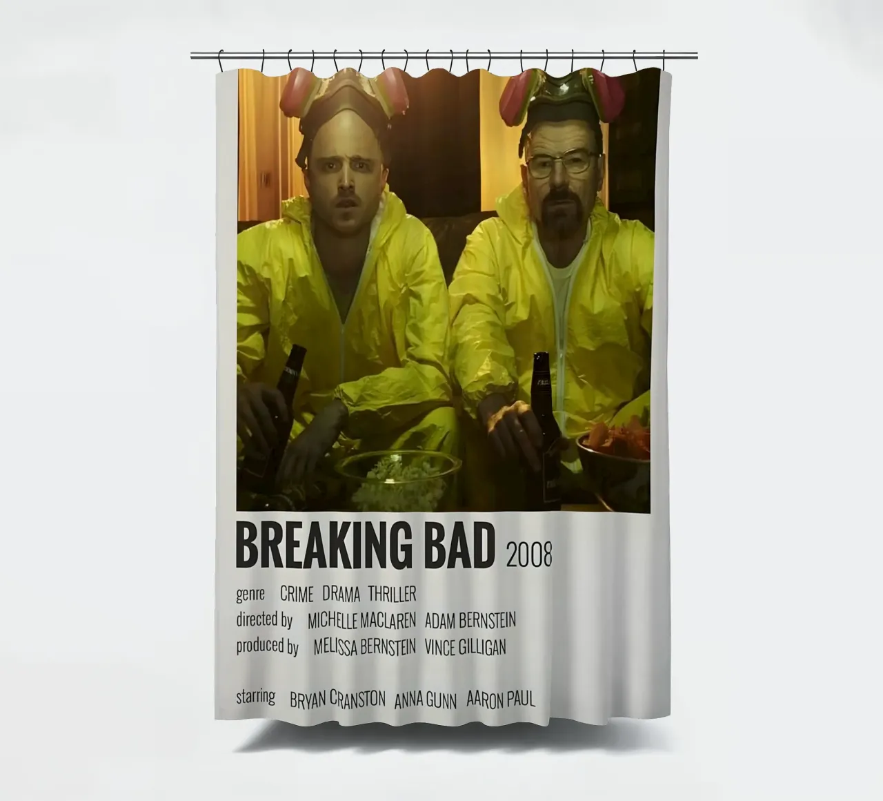 BREAKING BAD 2008 tenda da doccia da MVFminimalist