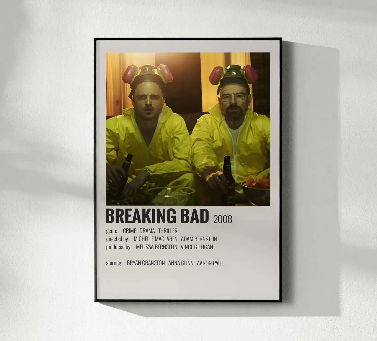 BREAKING BAD 2008 plexiglass da MVFminimalist