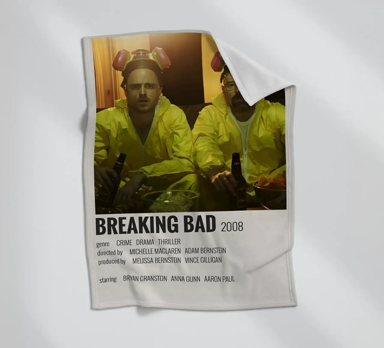 BREAKING BAD 2008 coperta in pile da MVFminimalist