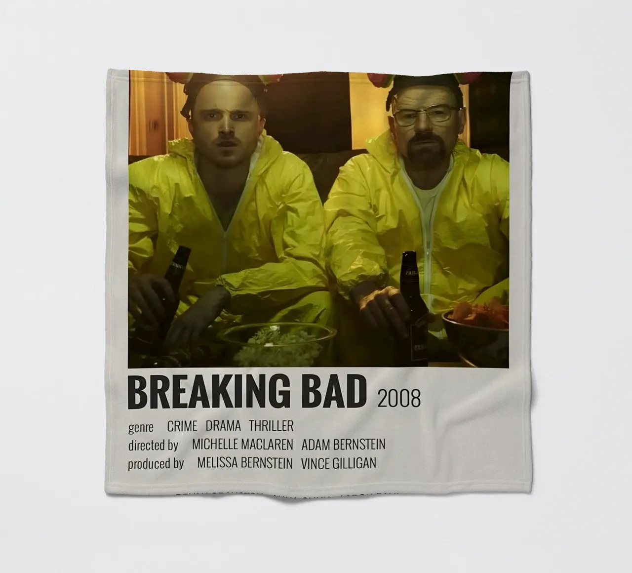 BREAKING BAD 2008 coperta in pile da MVFminimalist