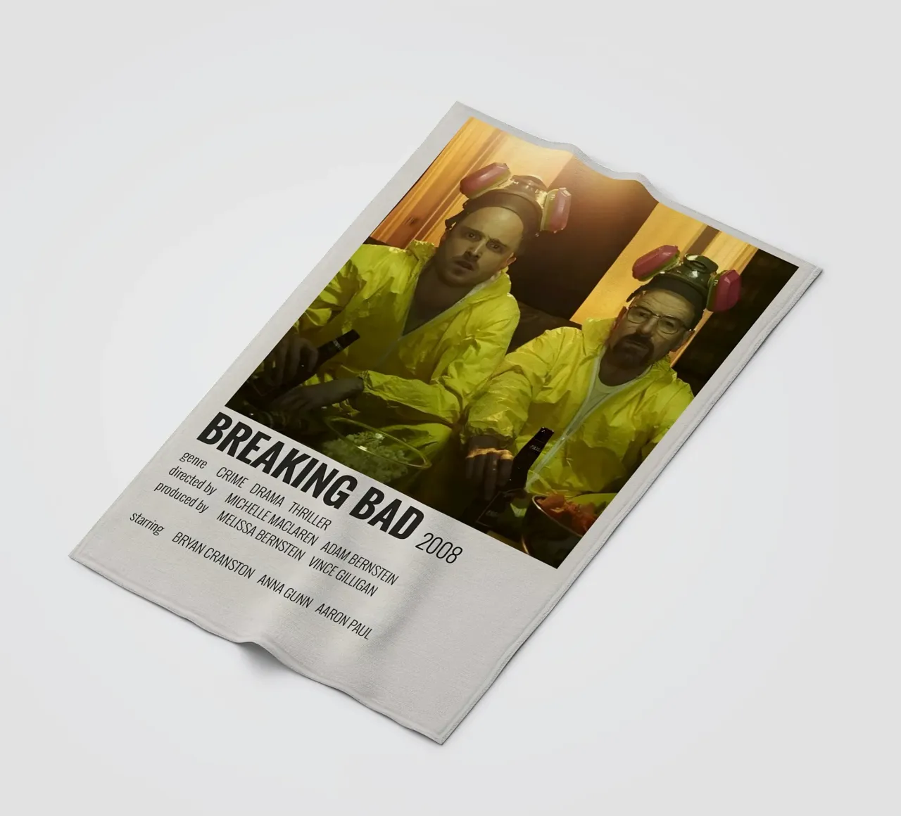 BREAKING BAD 2008 coperta in pile da MVFminimalist