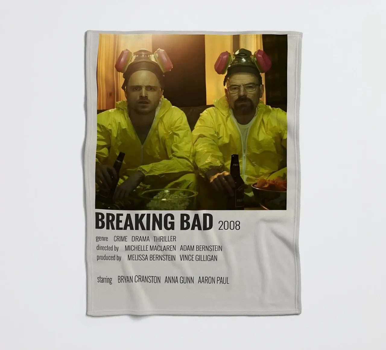 BREAKING BAD 2008 coperta in pile da MVFminimalist