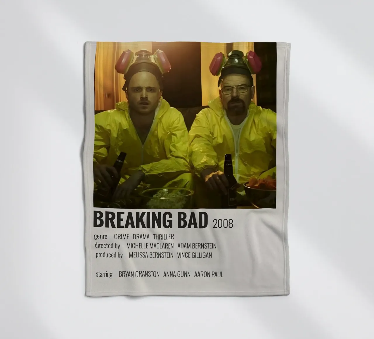 BREAKING BAD 2008 coperta in pile da MVFminimalist
