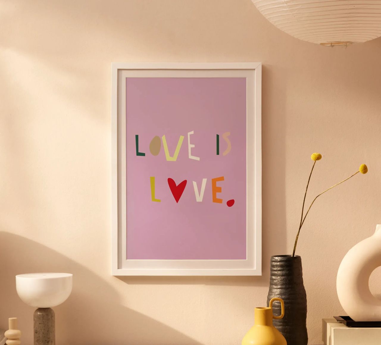 Love Is Love Poster von Helena Ravenne