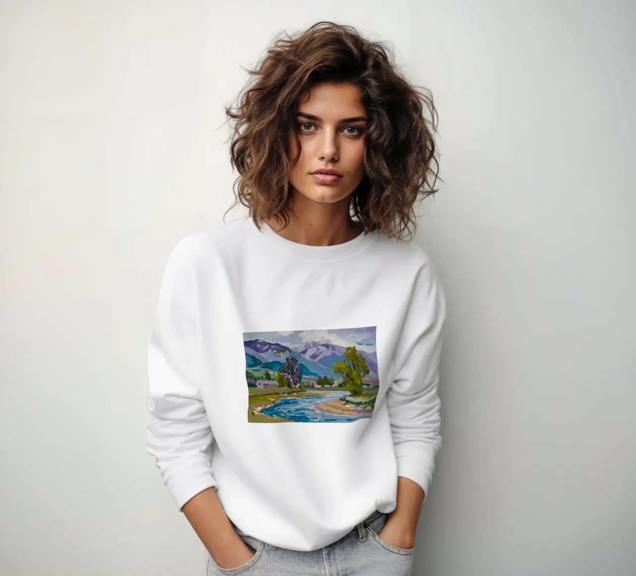 River Peak Serenity felpa da Celestial Harmony