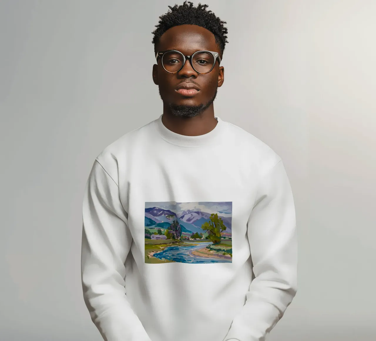 River Peak Serenity felpa da Celestial Harmony