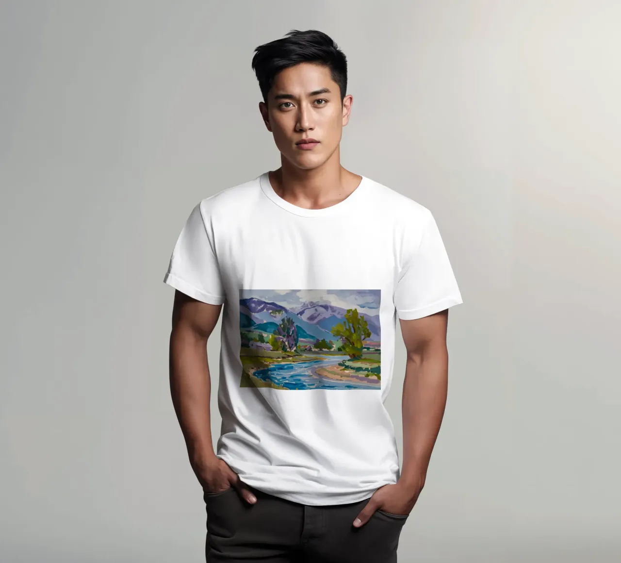 River Peak Serenity t-shirt da Celestial Harmony