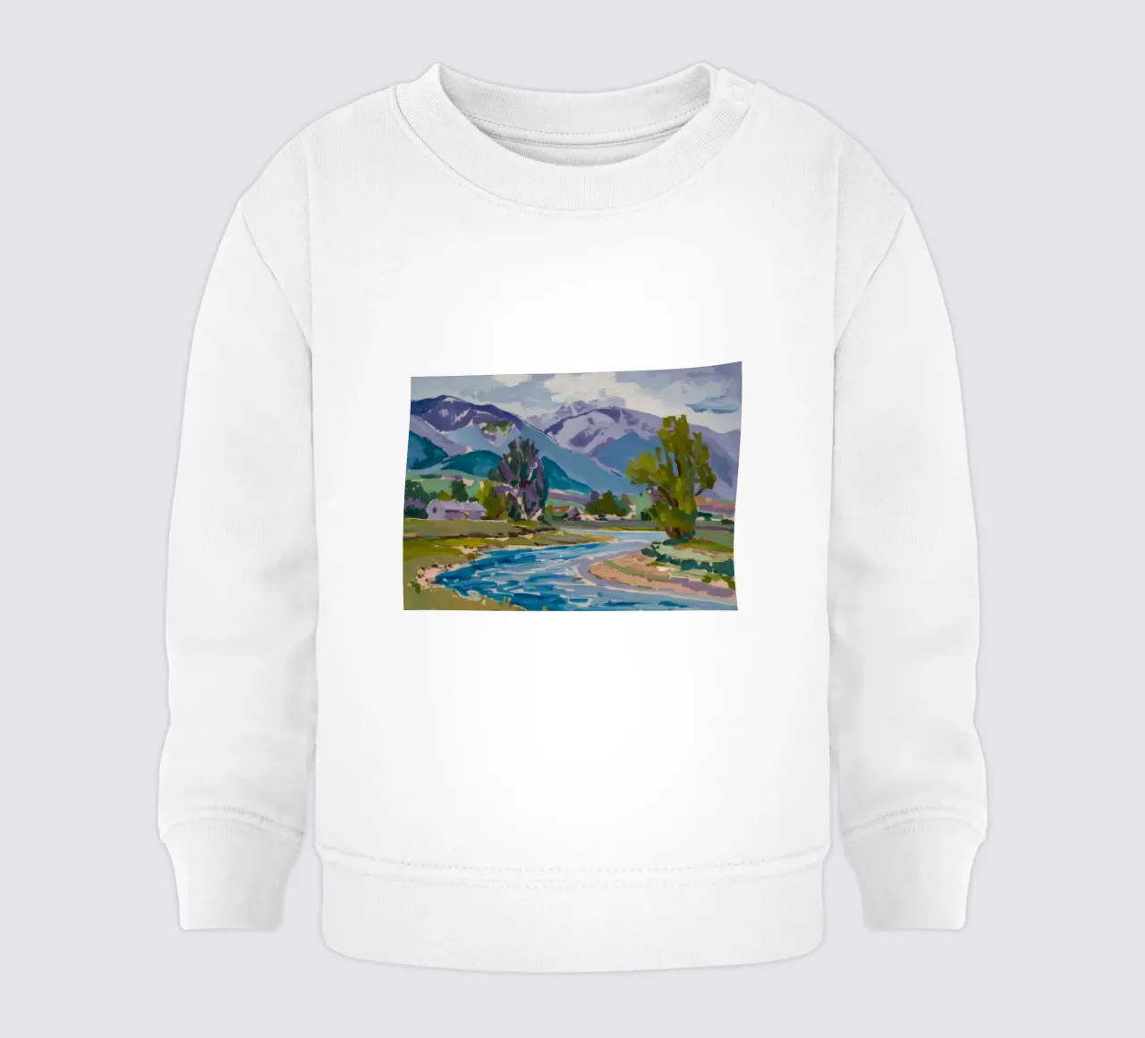 River Peak Serenity felpa neonato da Celestial Harmony