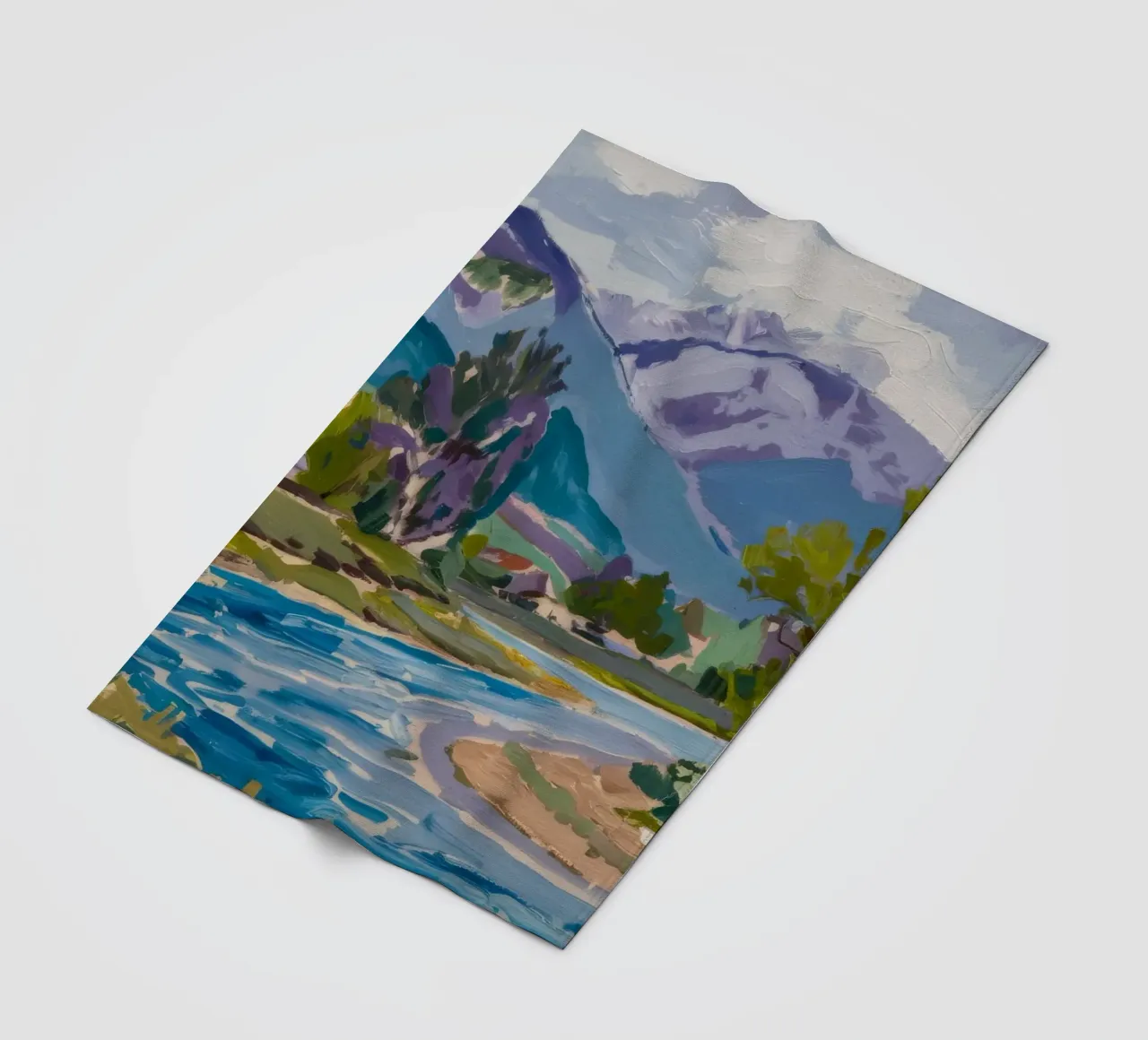 River Peak Serenity coperta in pile da Celestial Harmony